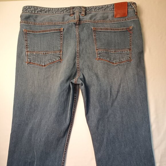 Mens Tommy Banana Jeans Size 40x34 Sand Drifter Straight Leg Medium Wash - Picture 3 of 11